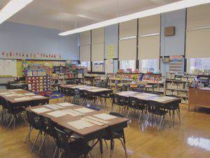 A Chicago-area classroom where Bethel students got some hands-on experience